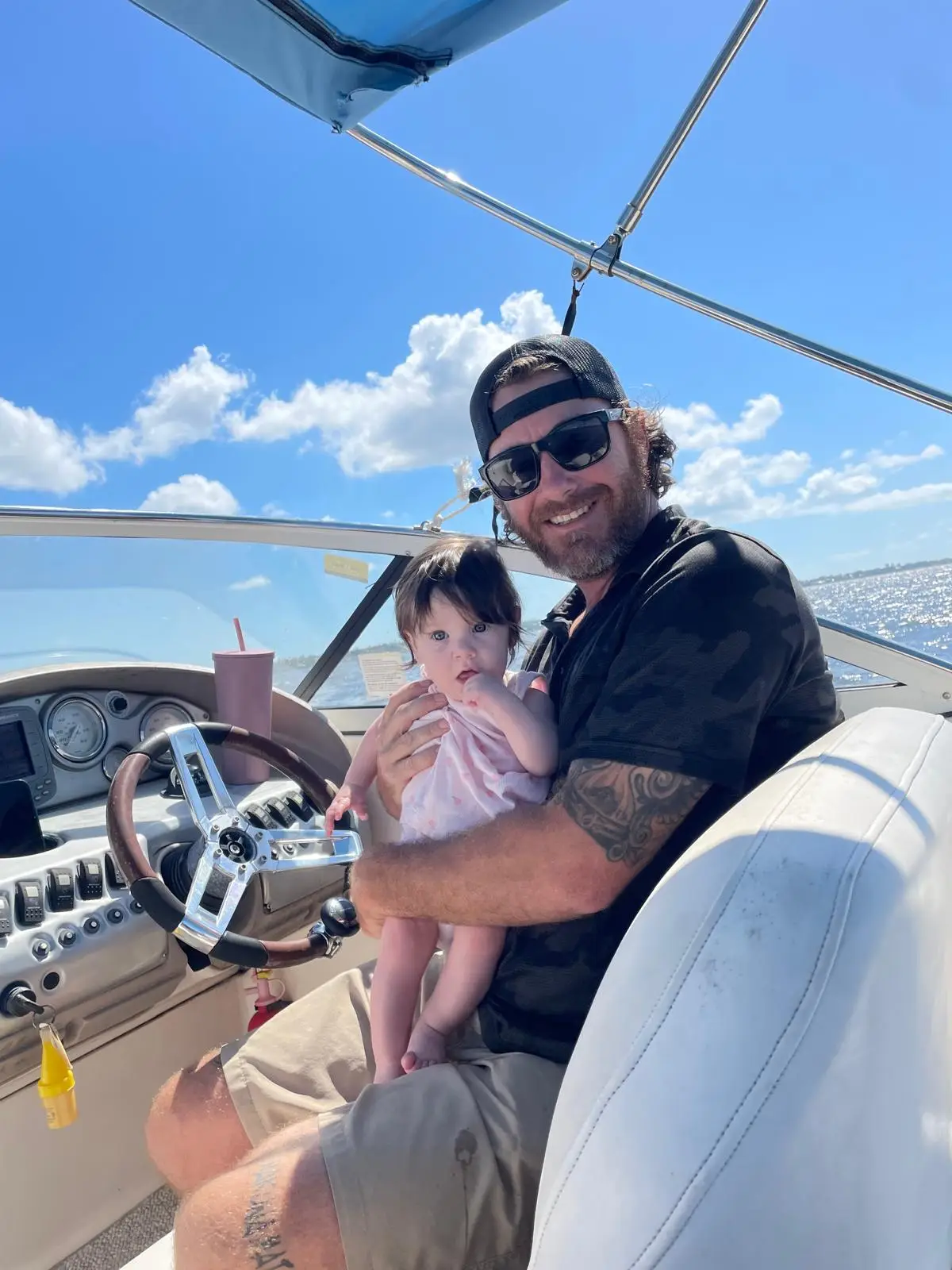 John Orr on the water on Anna Maria Island